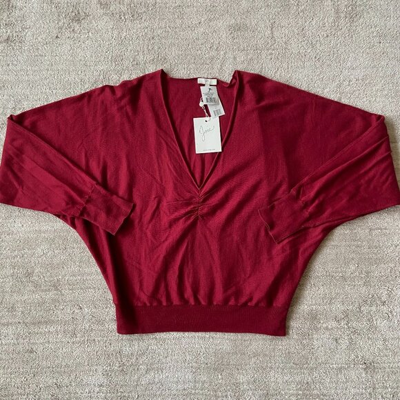 Joie Sweaters - Joie Red Cashmere Blend Giluna Sweater NWT